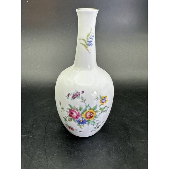 Vintage Tiny Minton China "Marlow" English Bud Vase 5 Inch - Picture 2 of 8